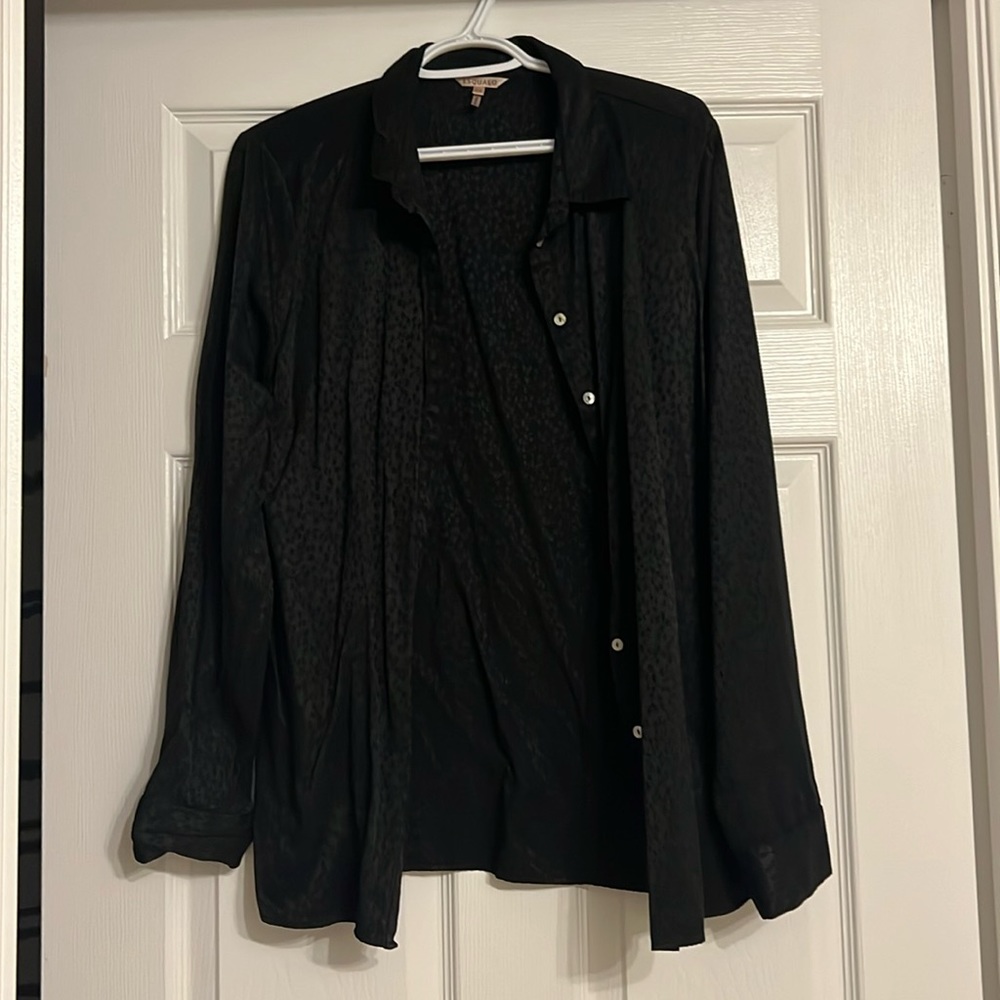 Black button up